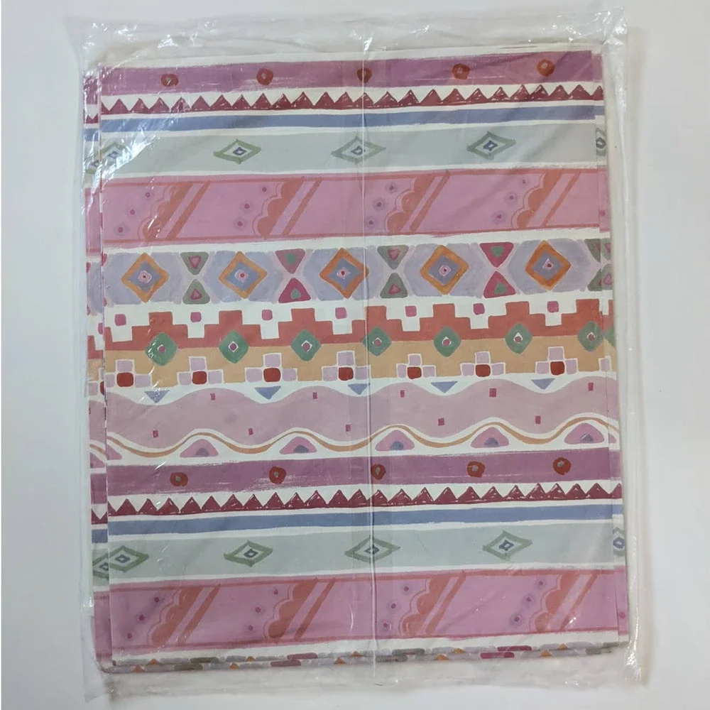 Vintage 80's Pastel Hues Southwestern Giftwrap w/ Notecards‎ from Current UNUSED